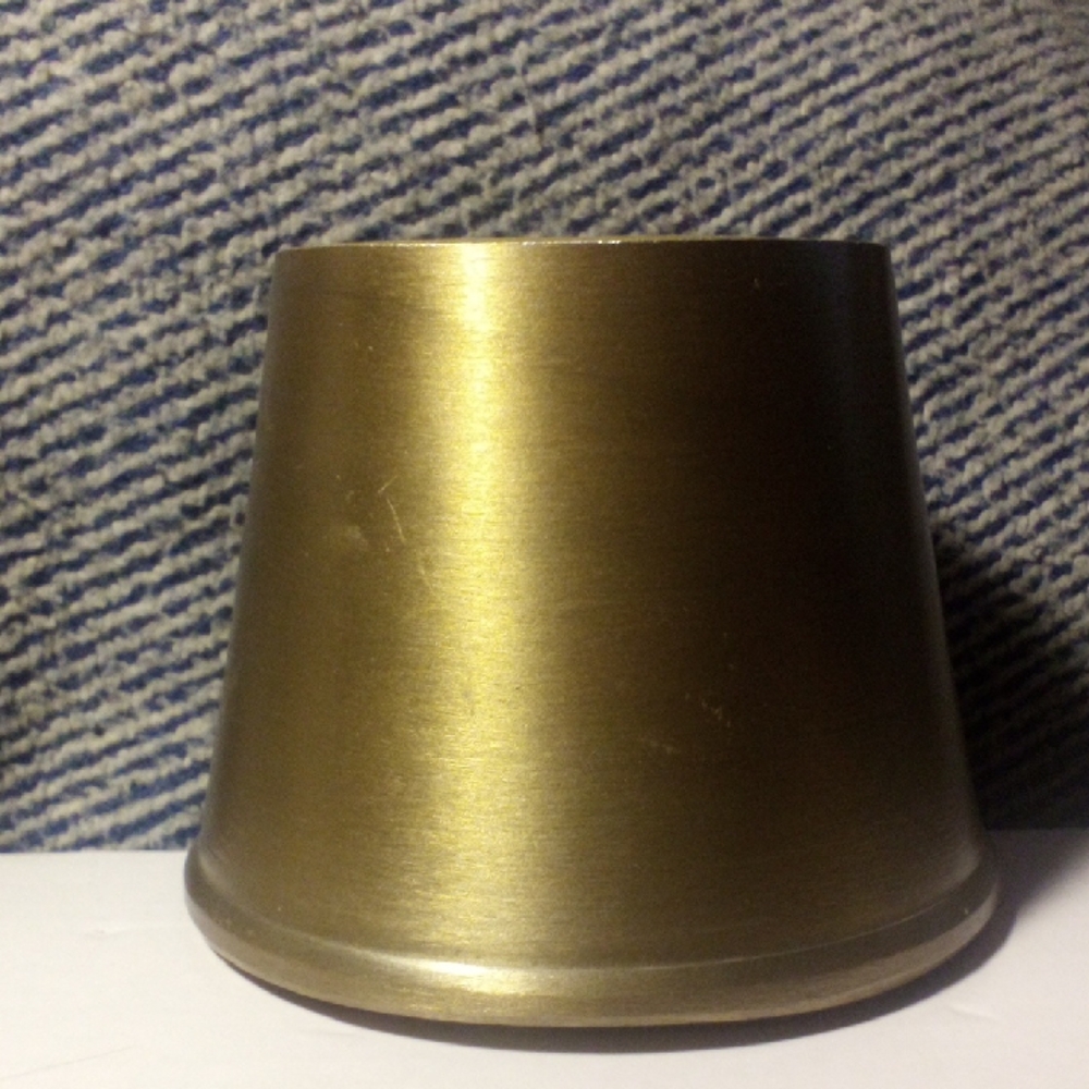 NWT! Hearth & Hand Small Brass Bell Candle